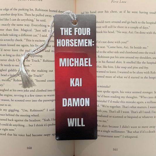 The Four Horsemen Aluminum (Metal) Bookmark