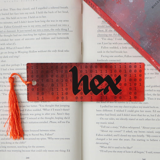 Hex Aluminum (Metal) Bookmark