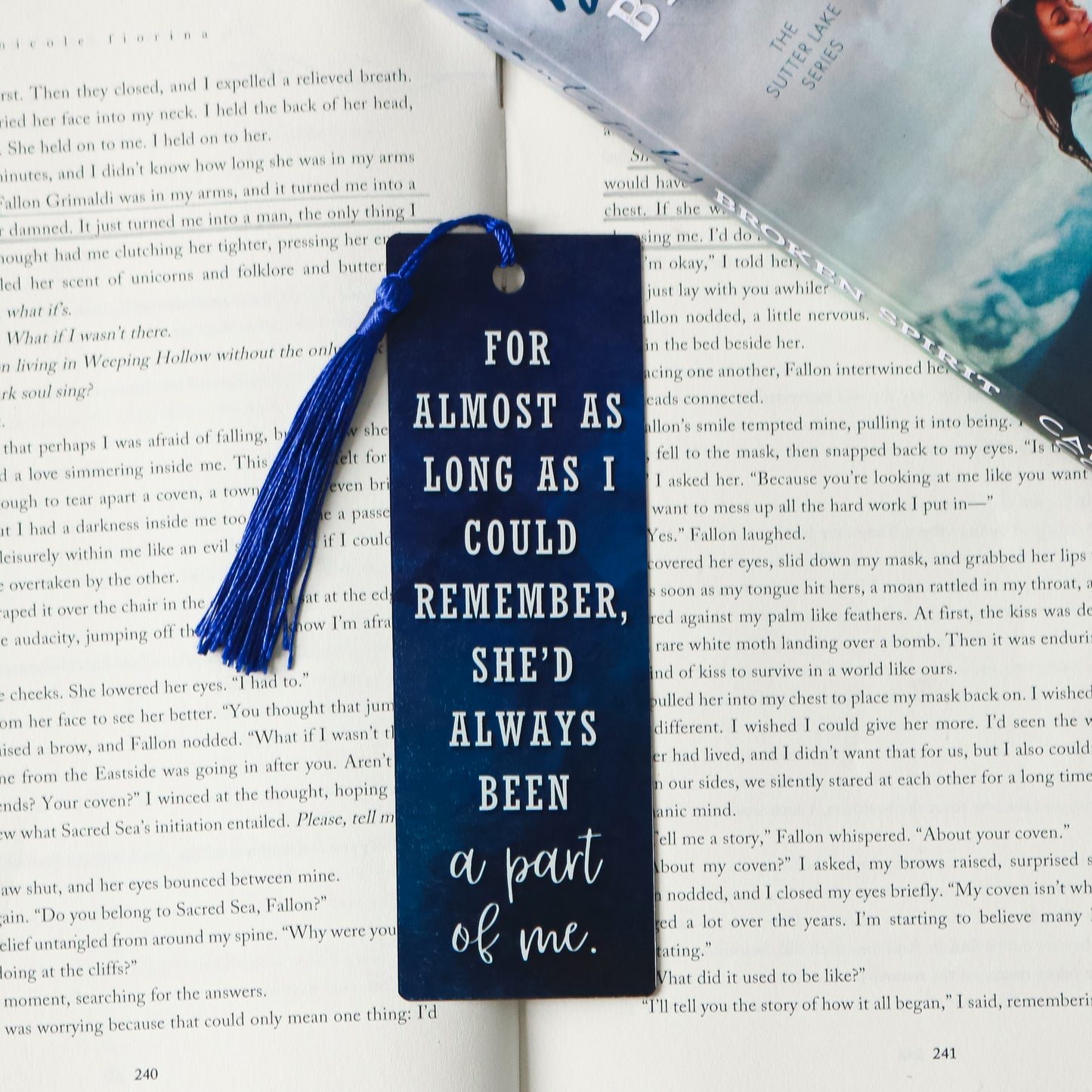 Always a Part of Me Aluminum (Metal) Bookmark - Catherine Cowles