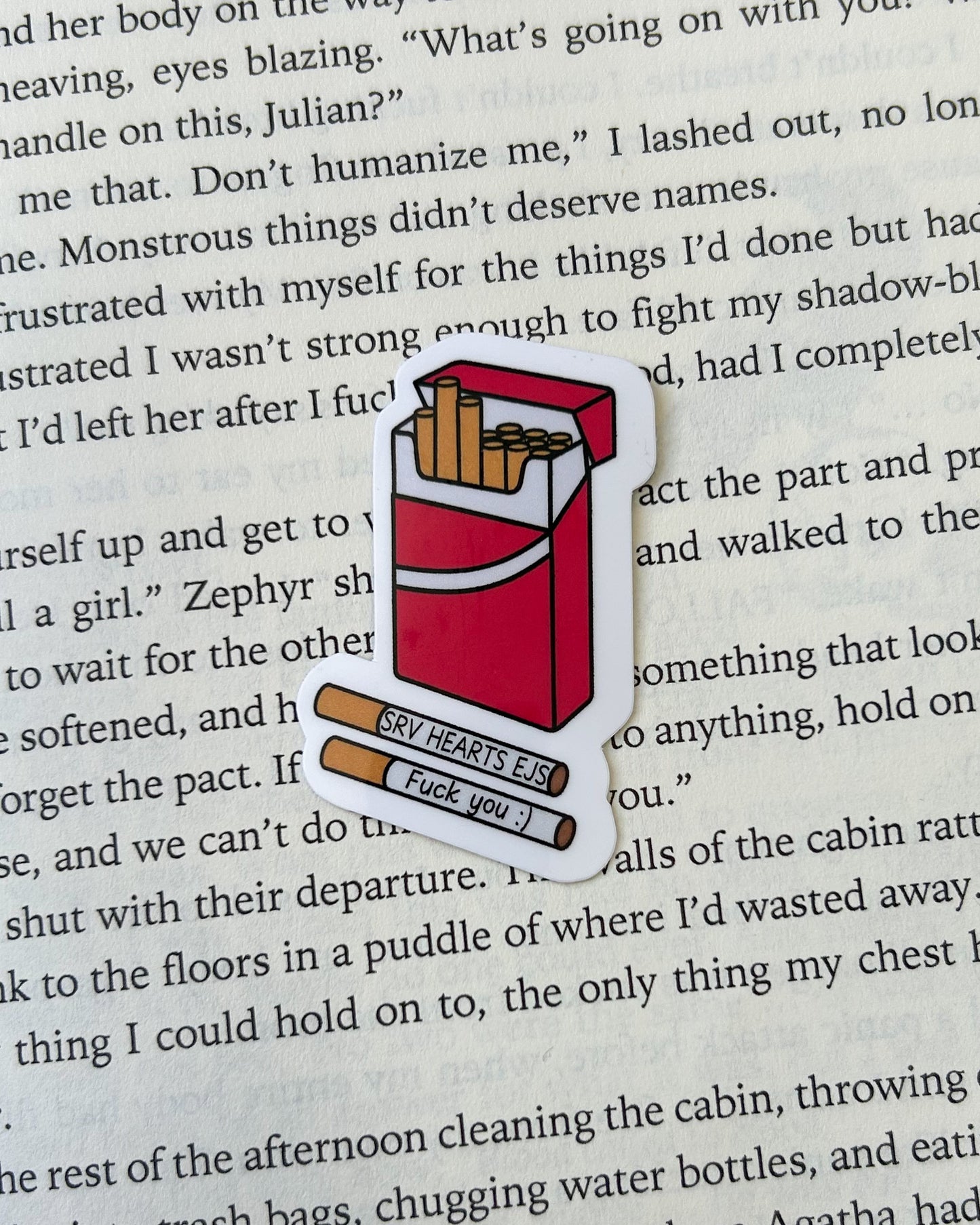 Jude’s Cigarettes Sticker - Monty Jay