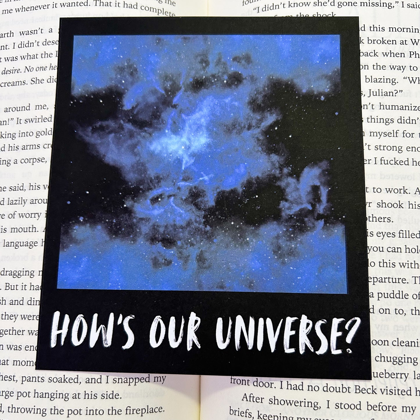 How’s Our Universe Polaroid Bookmark - Monty Jay