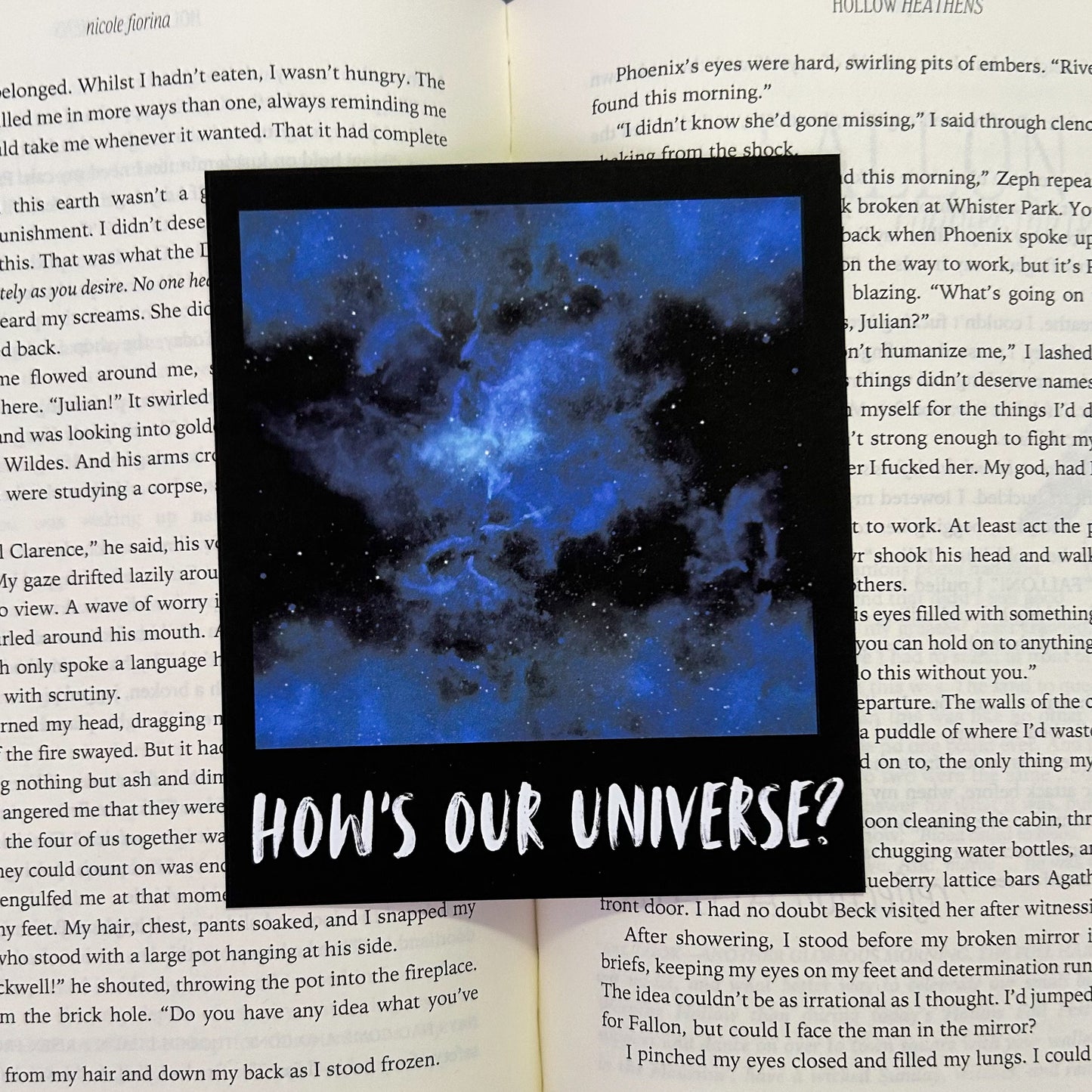 How’s Our Universe Polaroid Bookmark - Monty Jay