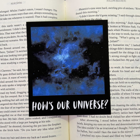 How’s Our Universe Polaroid Bookmark - Monty Jay