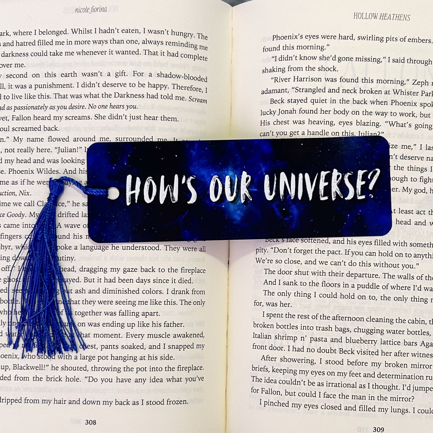 How’s Our Universe Aluminum (Metal) Bookmark - Monty Jay