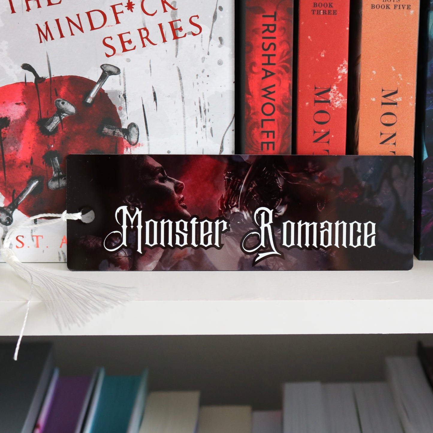 Monster Romance Aluminum Bookmark