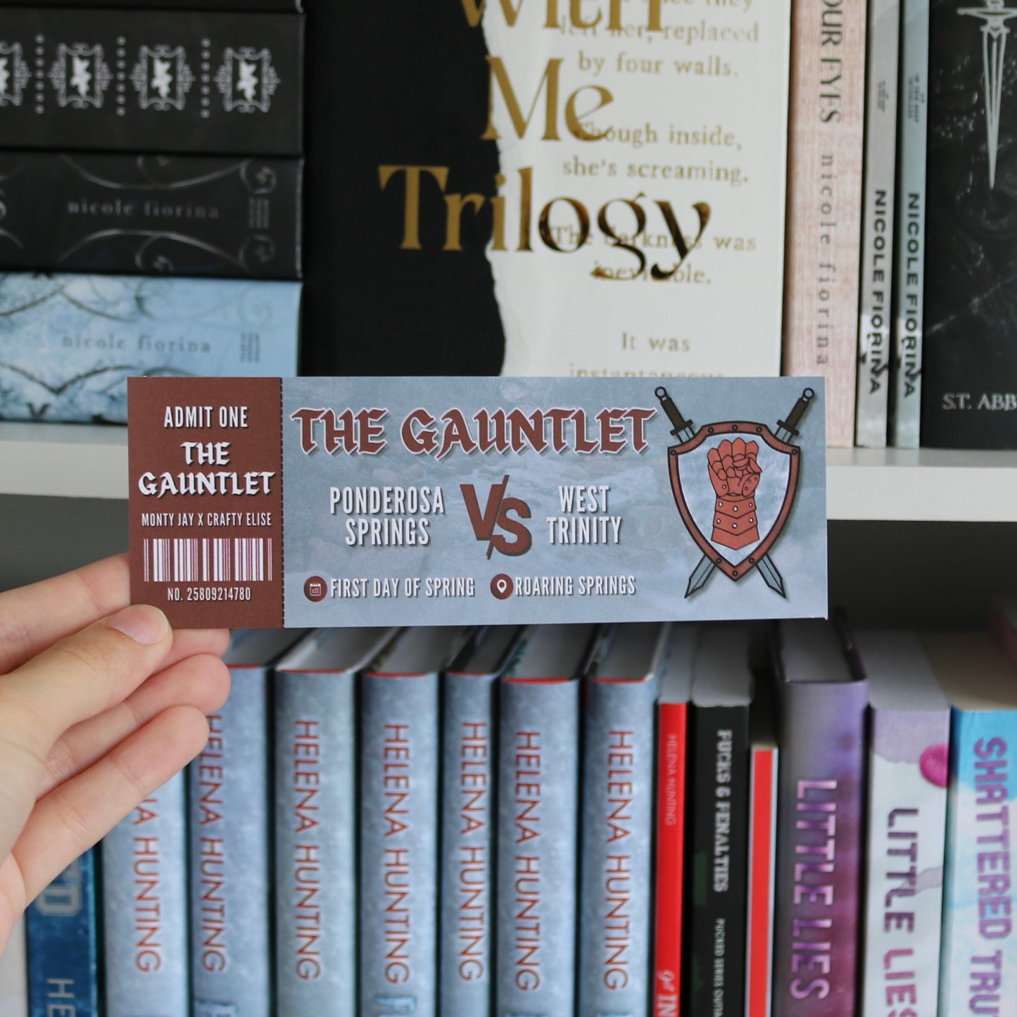 The Gauntlet Bookmark - Monty Jay