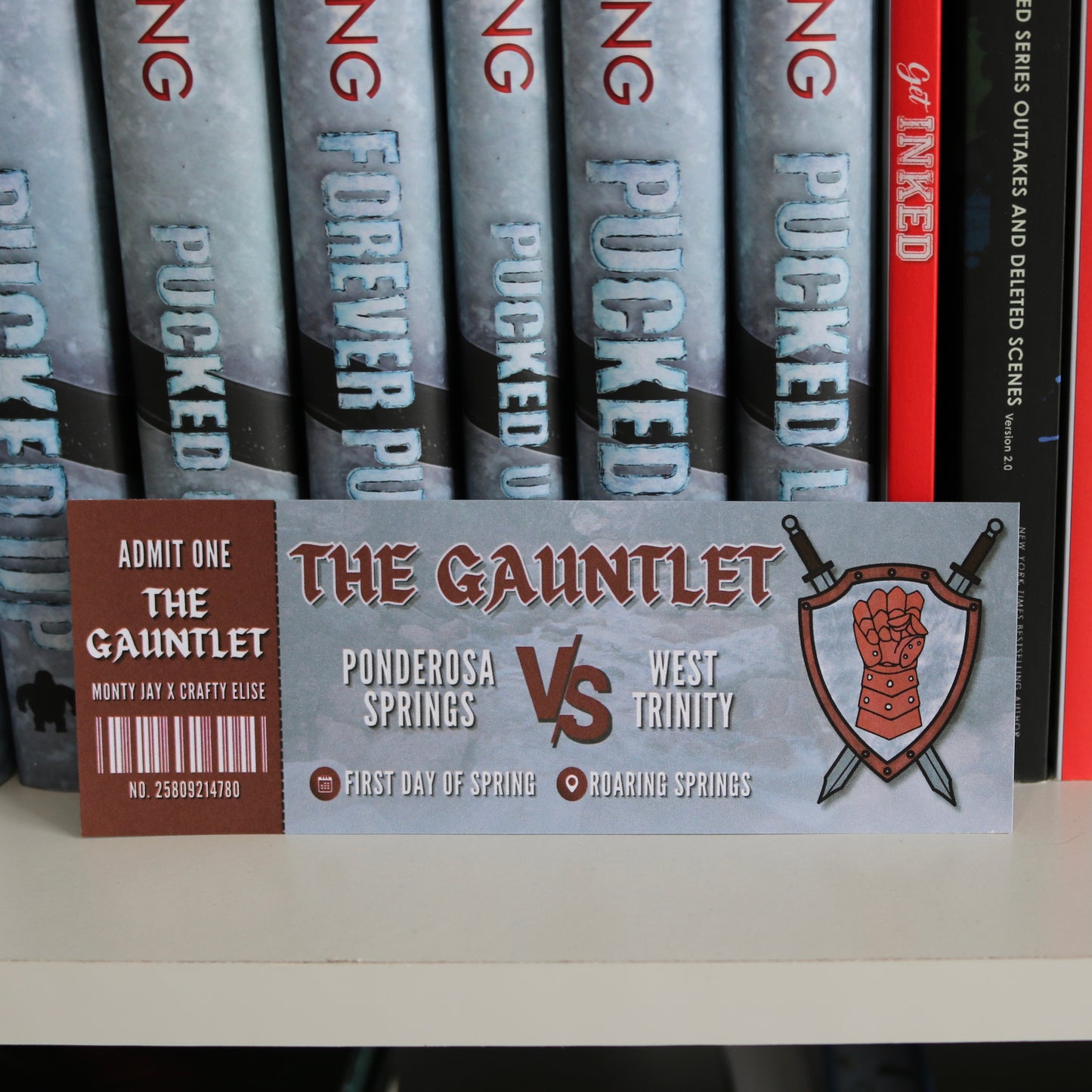 The Gauntlet Bookmark - Monty Jay