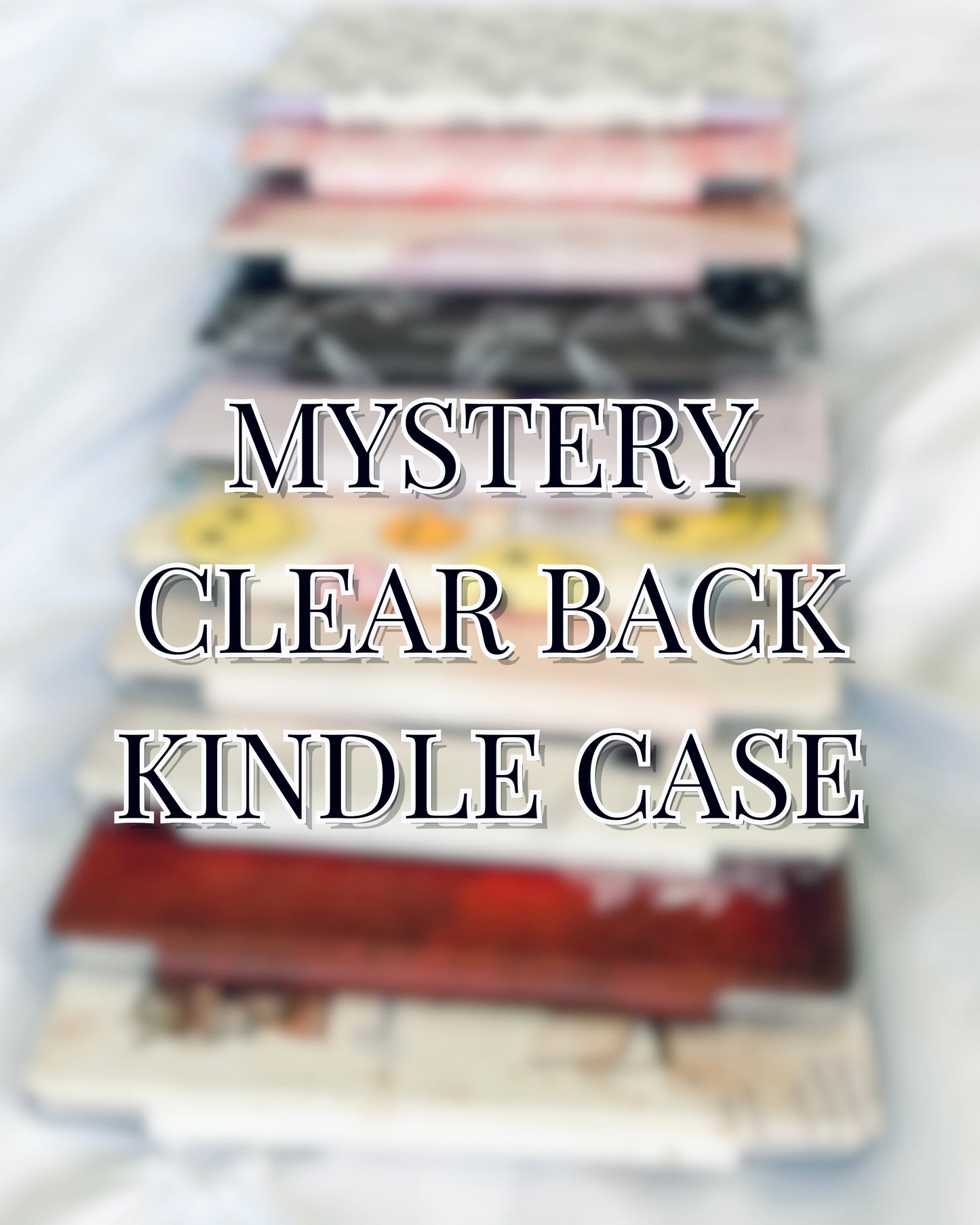 Mystery Clear Kindle Cases