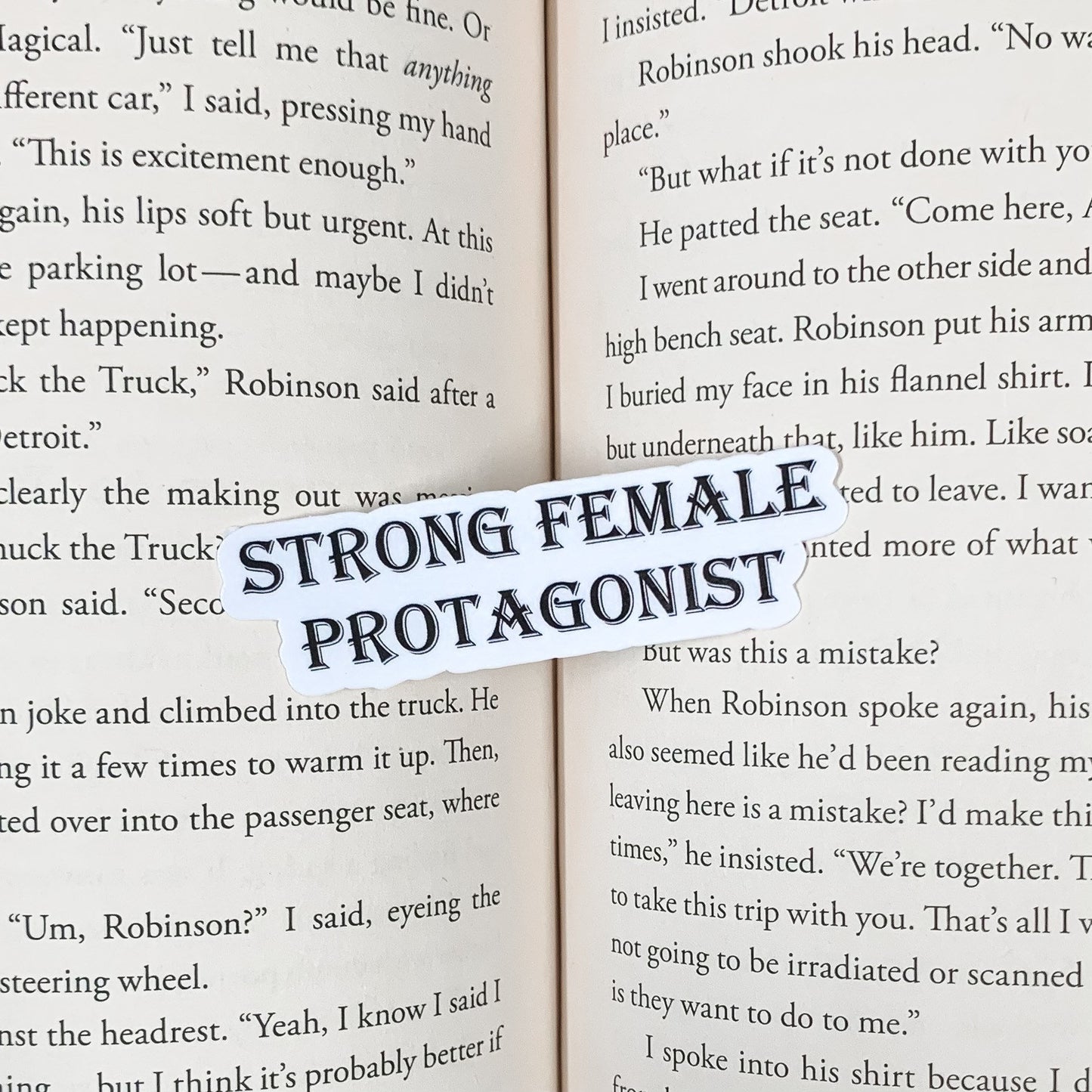 Strong Female Protagonist Sticker