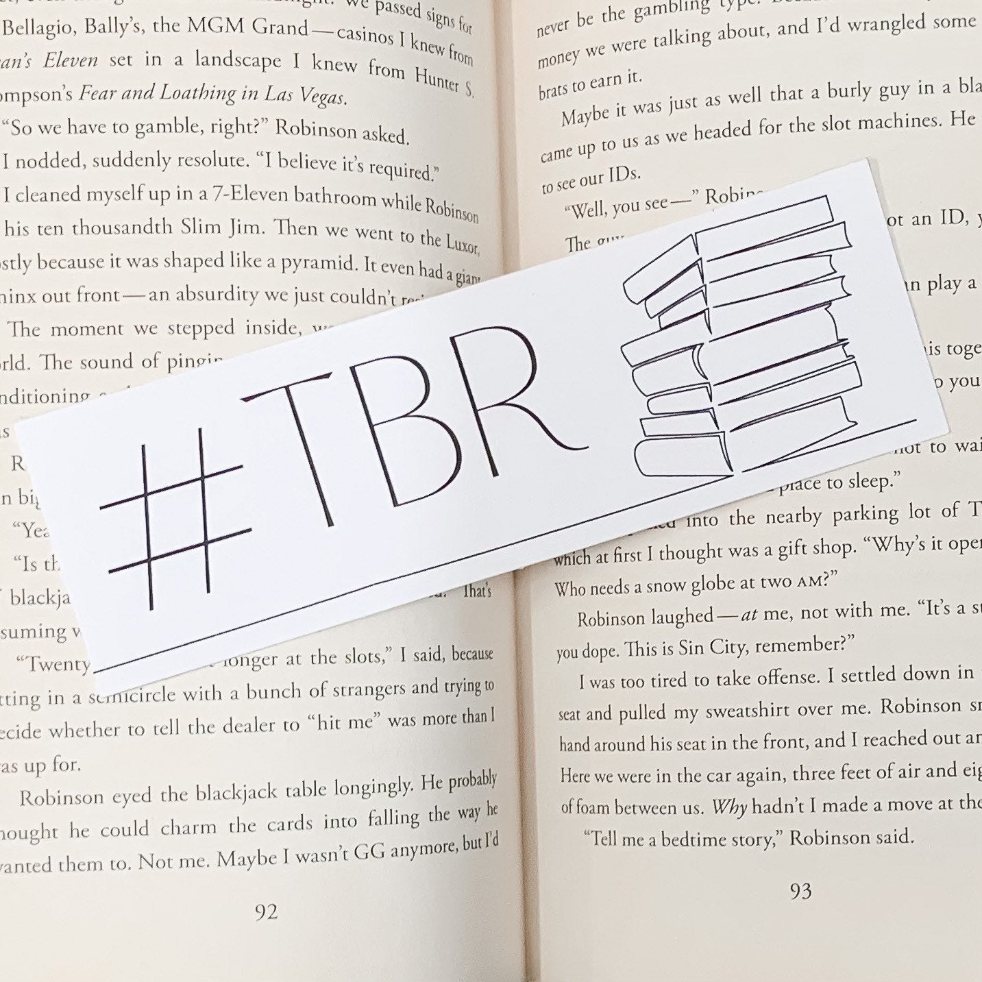 TBR Bookmark