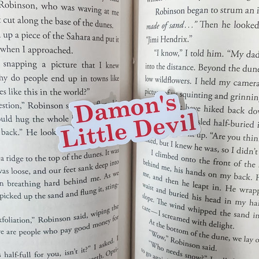 Damon's Little Devil Sticker - Penelope Douglas