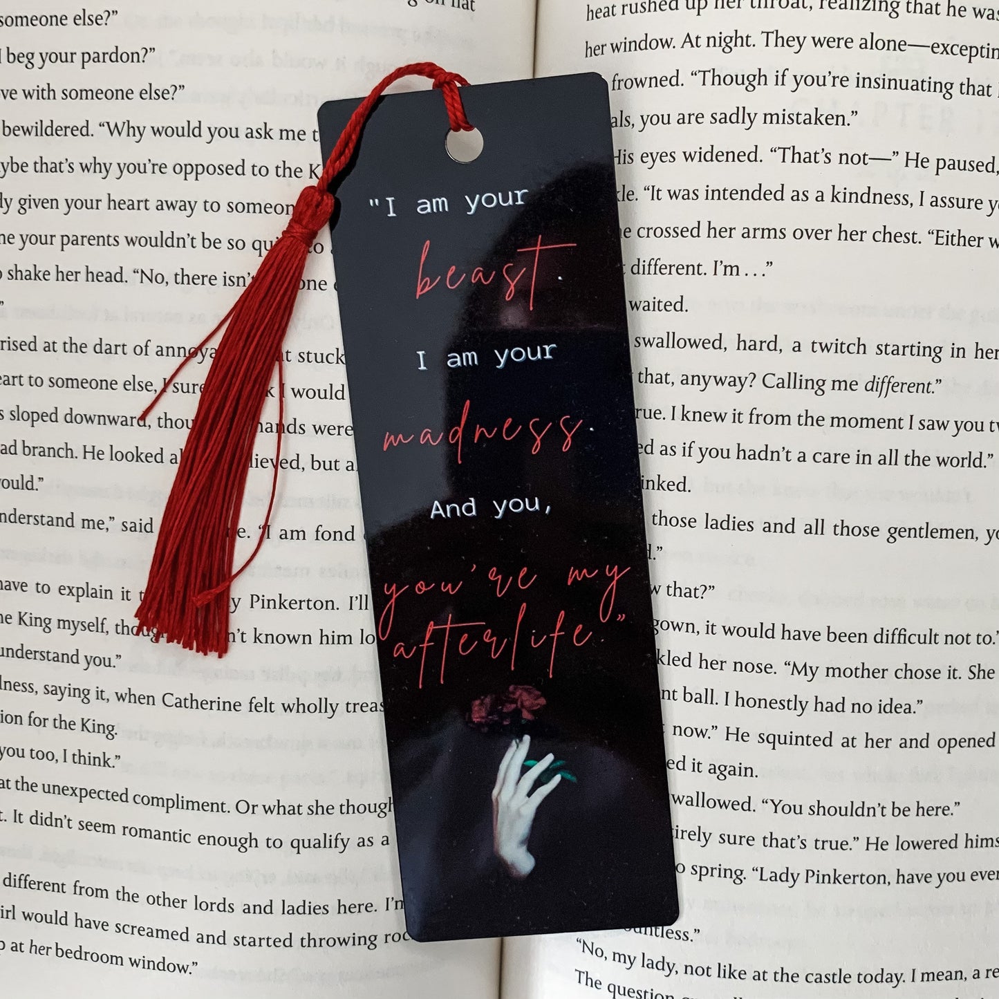 I am your beast Gothikana Aluminum Bookmark