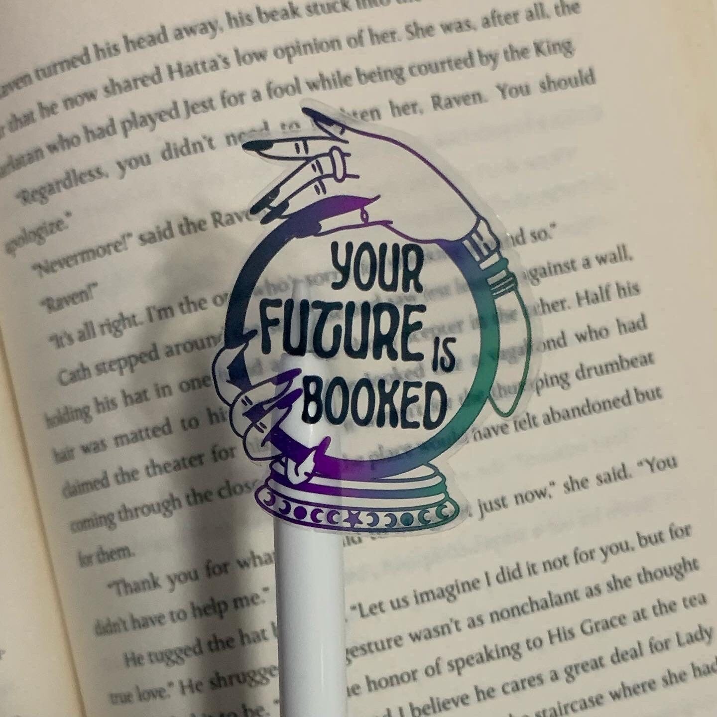 Your future is booked Sticker