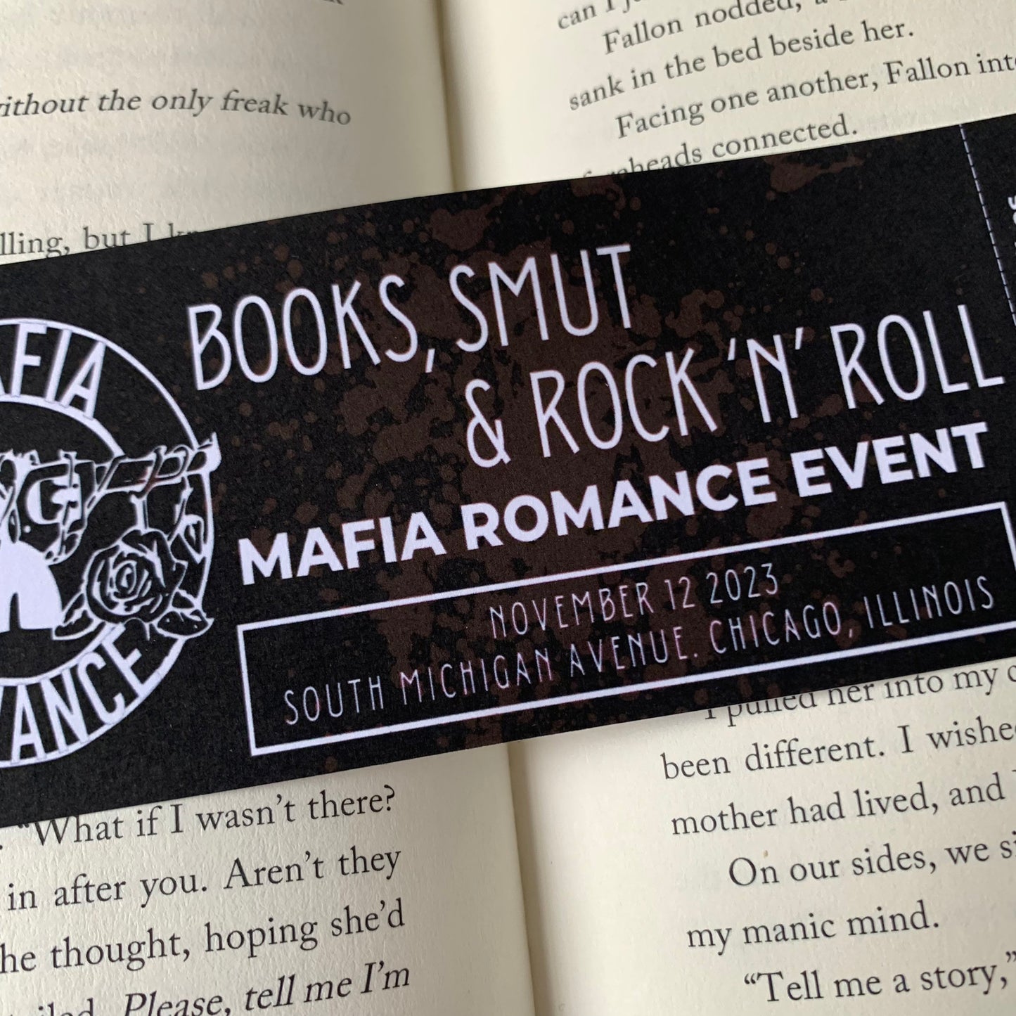 Mafia Romance Bookmark