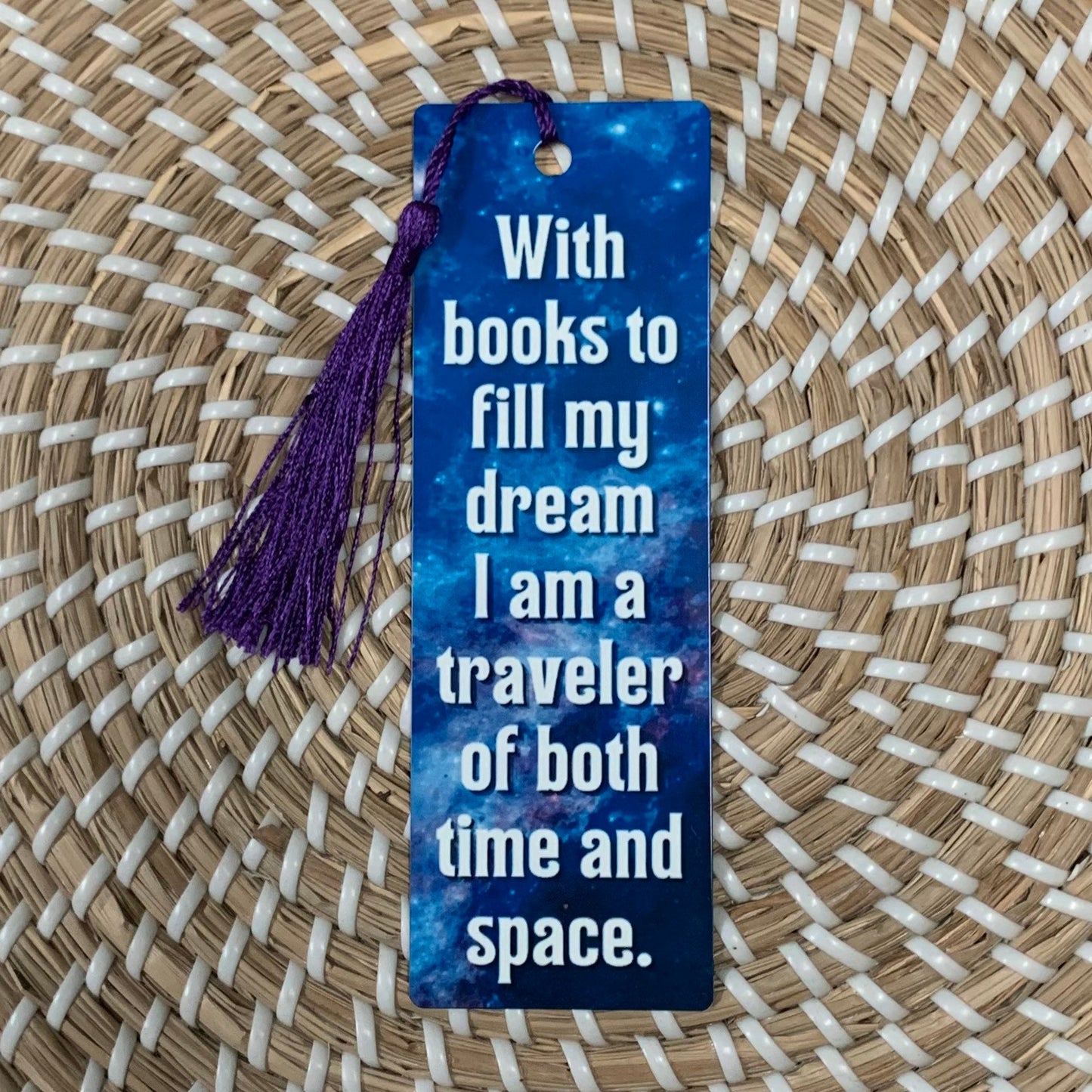 I’m a Traveler Aluminum Bookmark