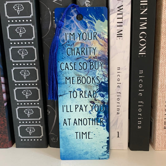 Buy Me Books To Read Aluminum (Metal) Bookmark