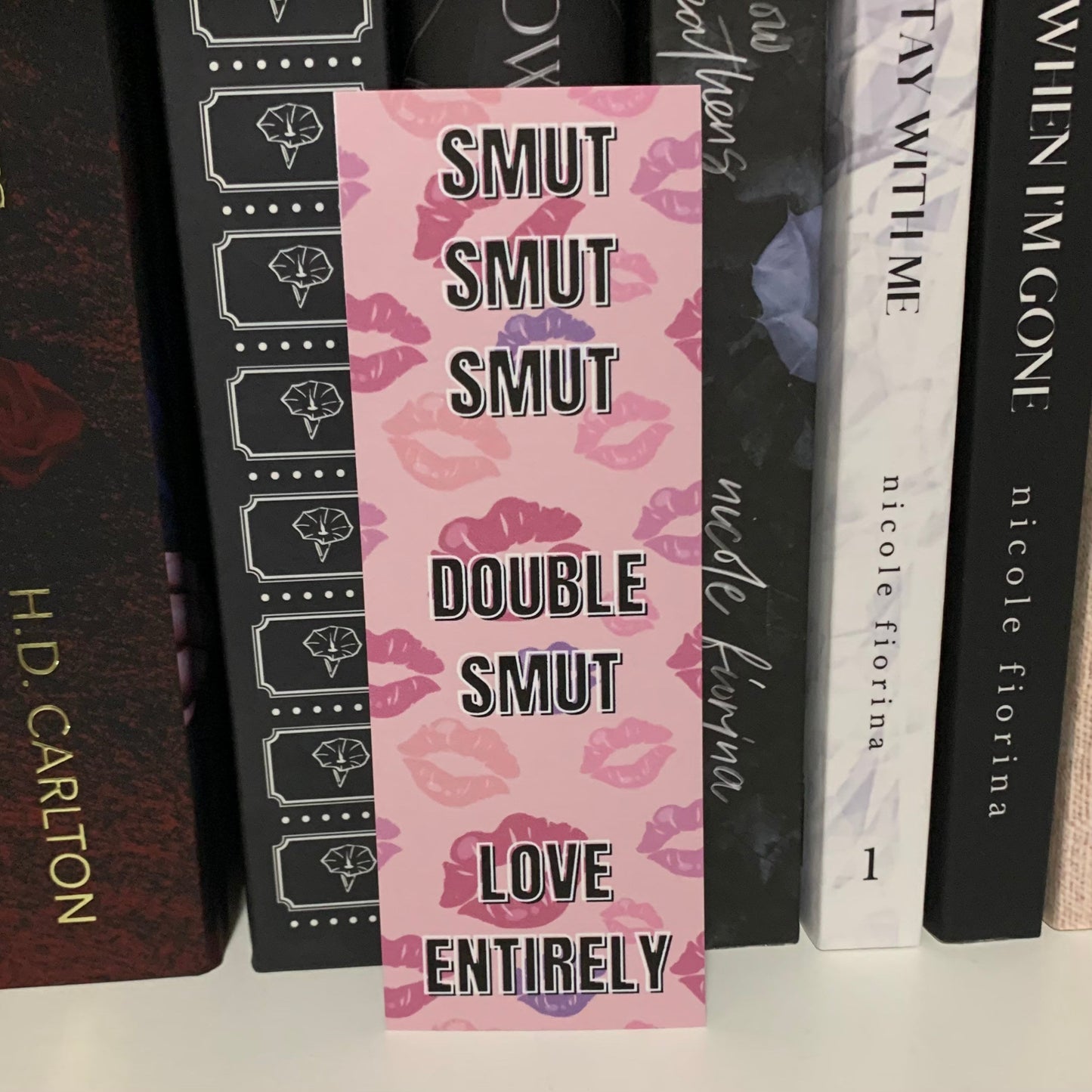 Smut Smut Smut Valentines Bookmark