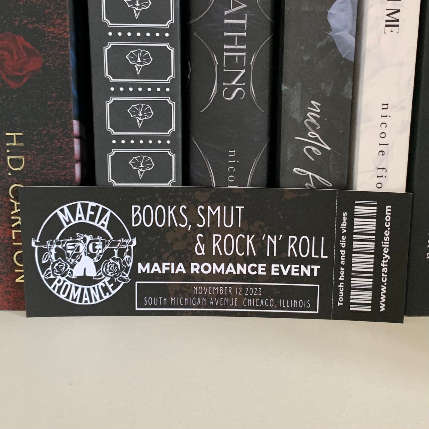 Mafia Romance Bookmark