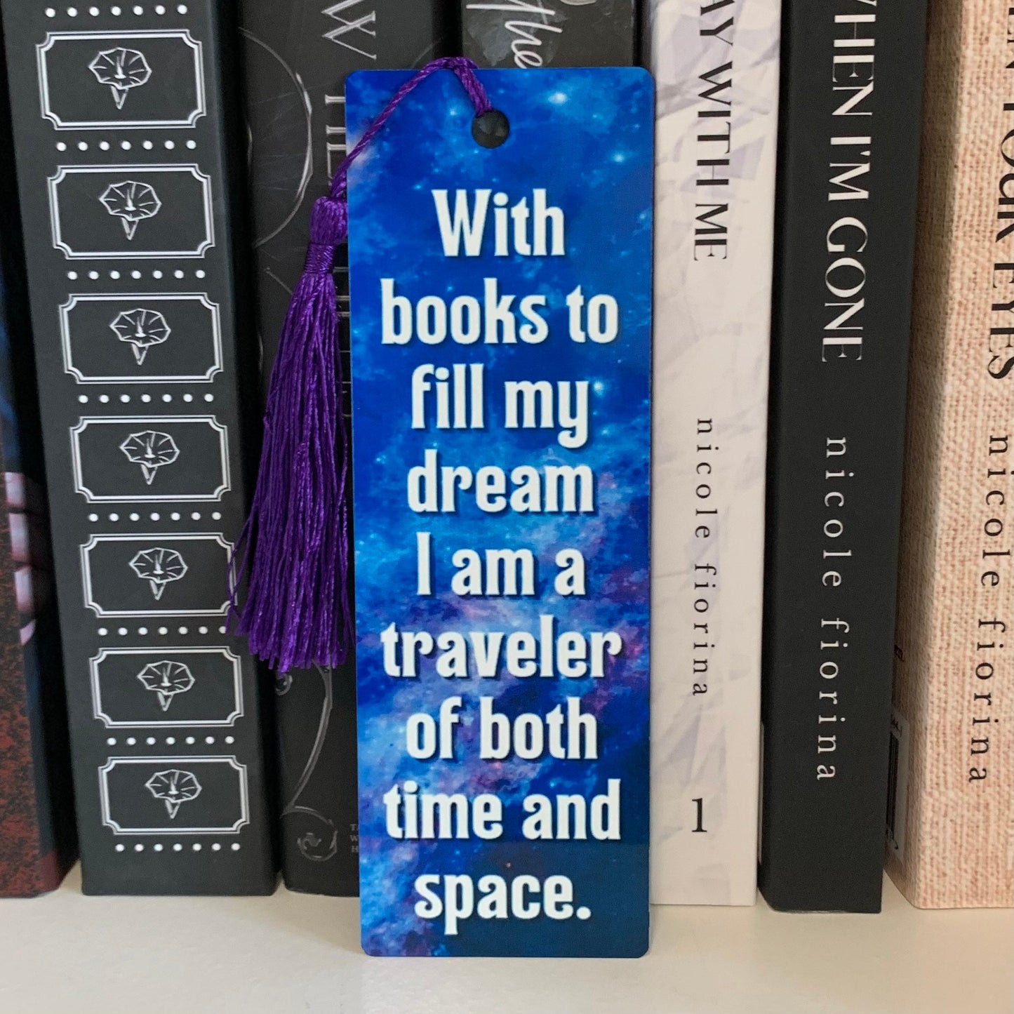 I’m a Traveler Aluminum Bookmark