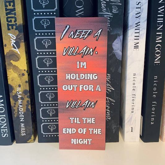 I need a Villain Bookmark