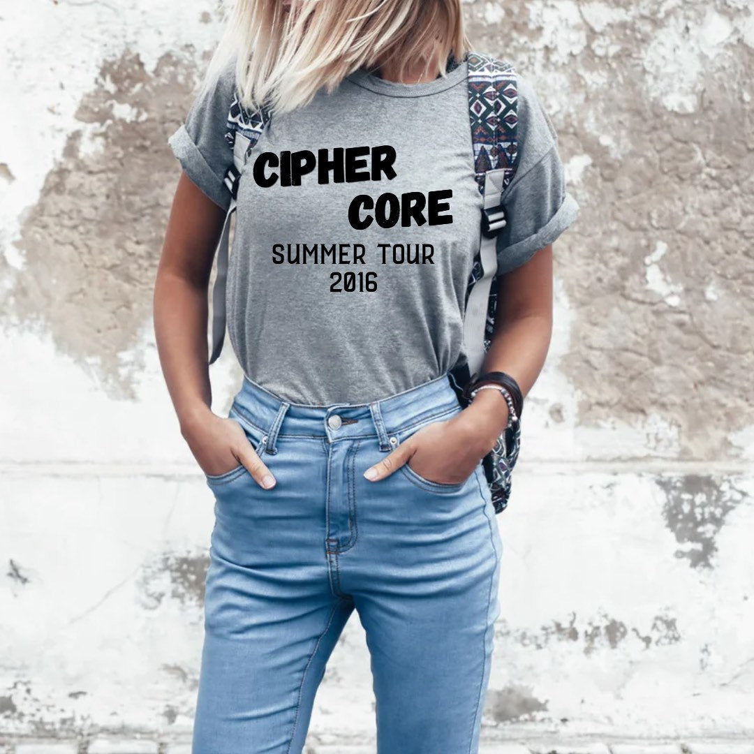 Cipher Core Concert Shirt