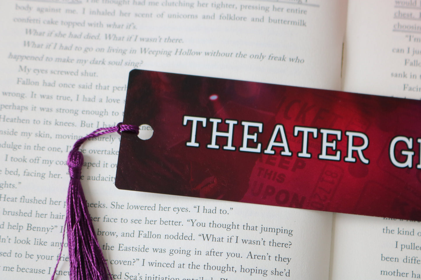 Theater Geek Aluminum (Metal) Bookmark - Monty Jay