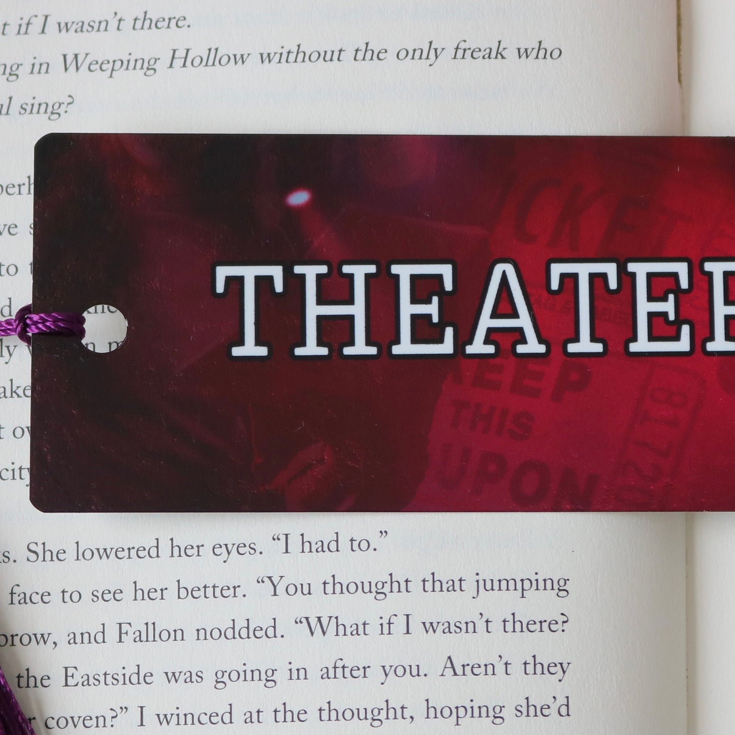 Theater Geek Aluminum (Metal) Bookmark - Monty Jay