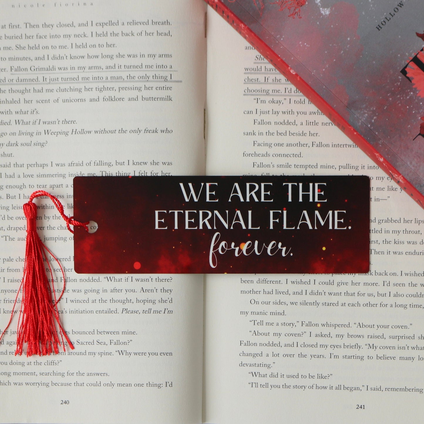 Eternal Flame Aluminum (Metal) Bookmark