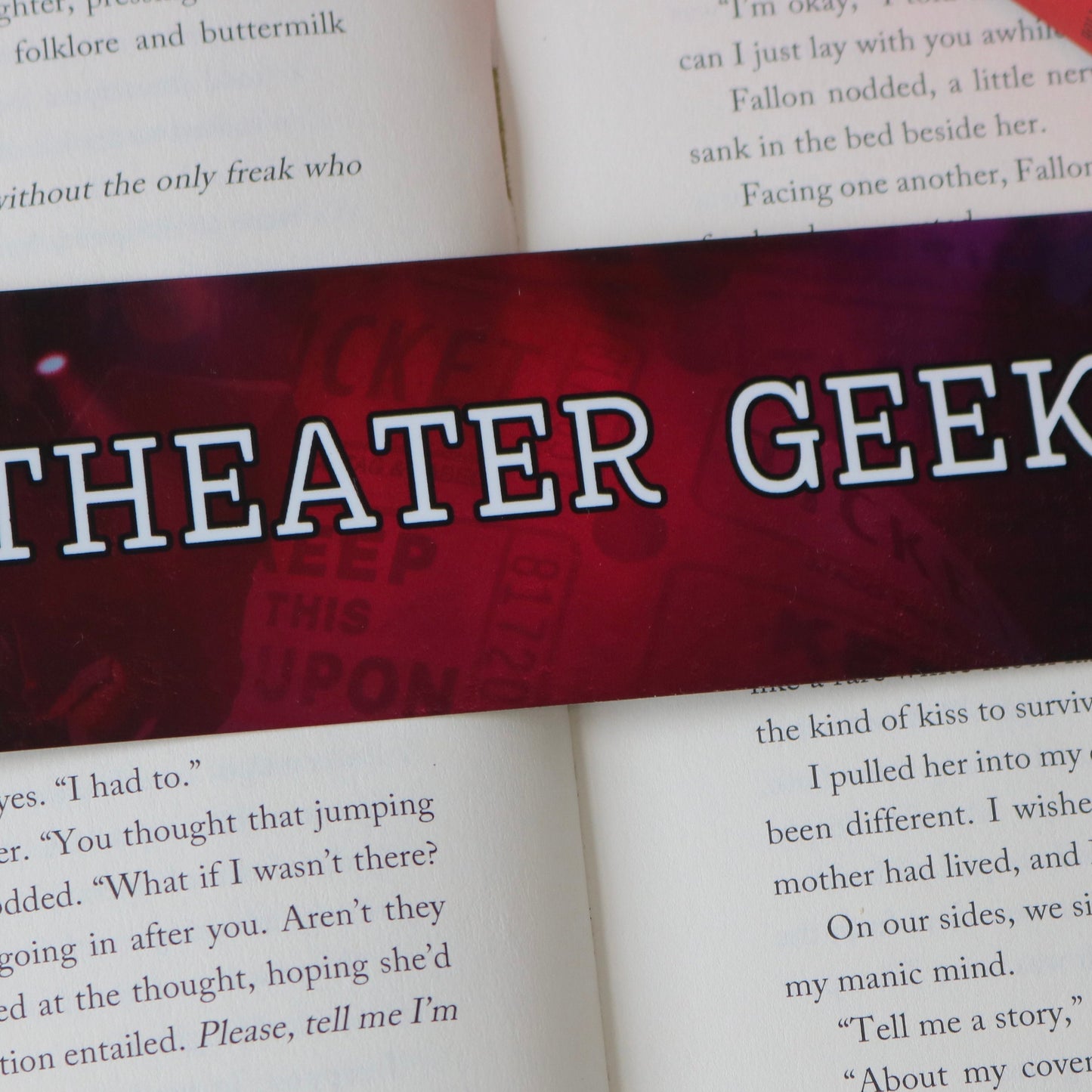 Theater Geek Aluminum (Metal) Bookmark - Monty Jay