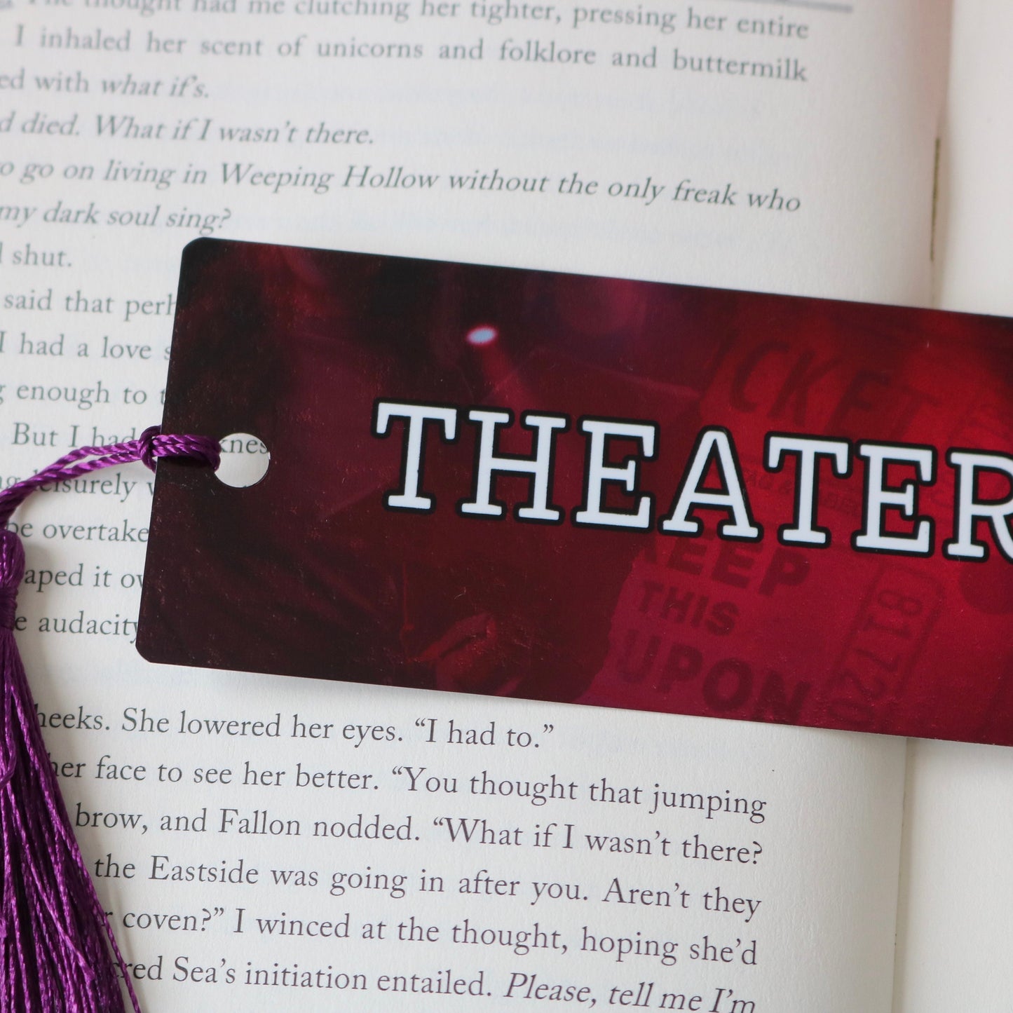 Theater Geek Aluminum (Metal) Bookmark - Monty Jay