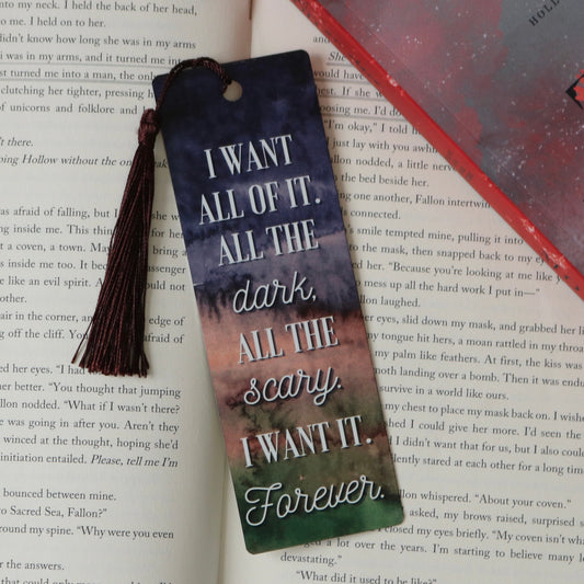 All of It Aluminum (Metal) Bookmark - Monty Jay