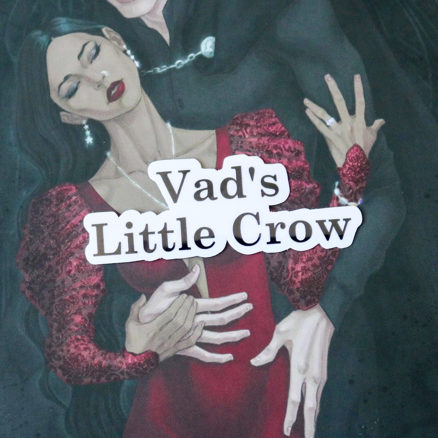 Vad's Little Crow Sticker - RuNyx