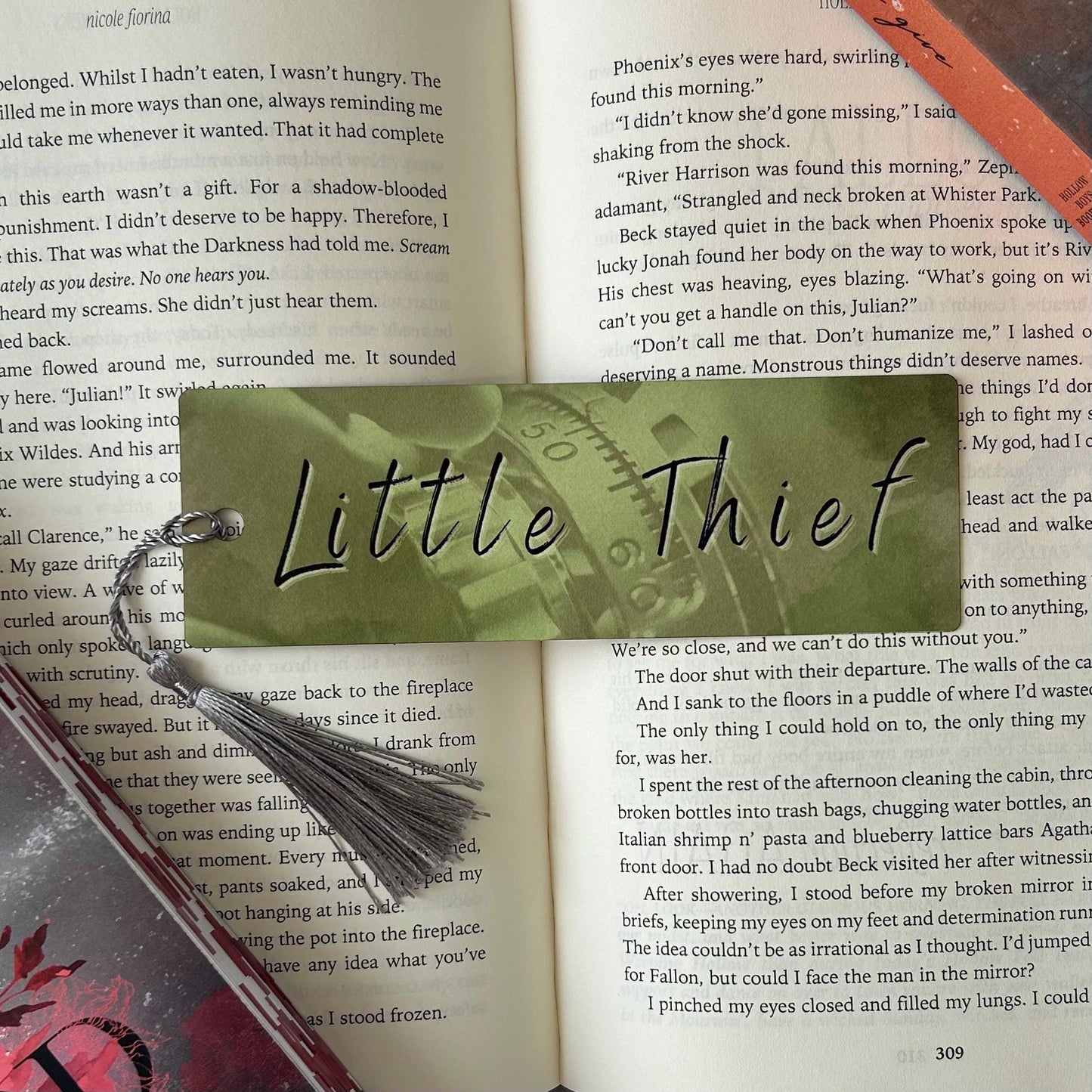 Little Thief Aluminum (Metal) Bookmark - Monty Jay