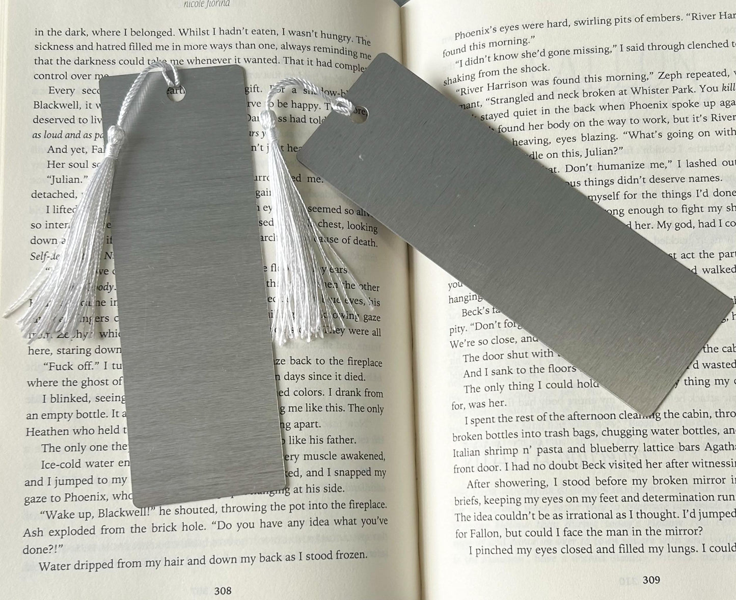 Theater Geek Aluminum (Metal) Bookmark - Monty Jay