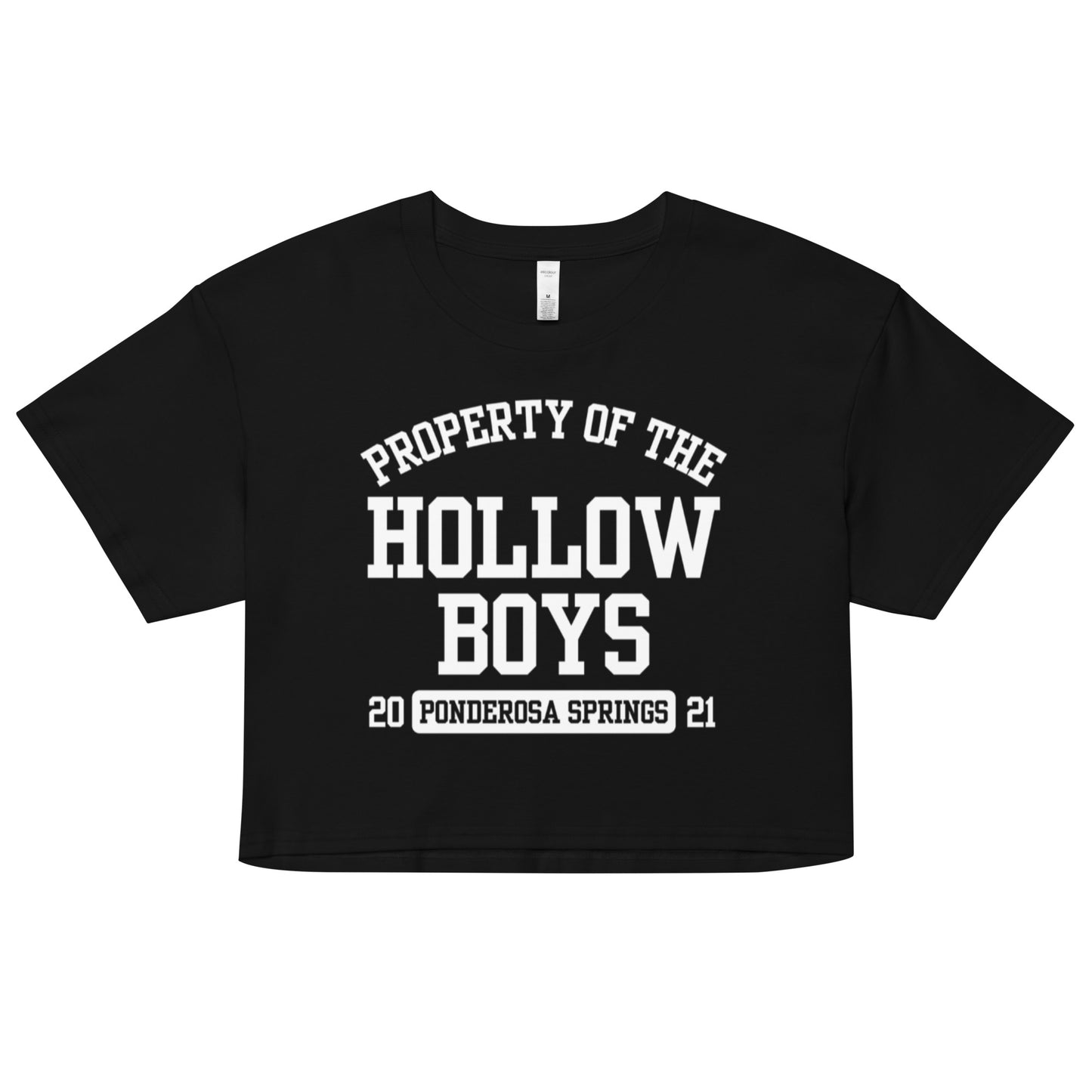 Property of the Hollow Boys Crop Top - Monty Jay