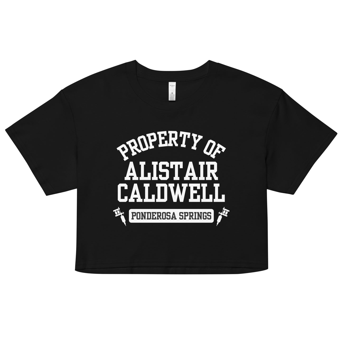 Property of Alistair Caldwell Crop Top - Monty Jay