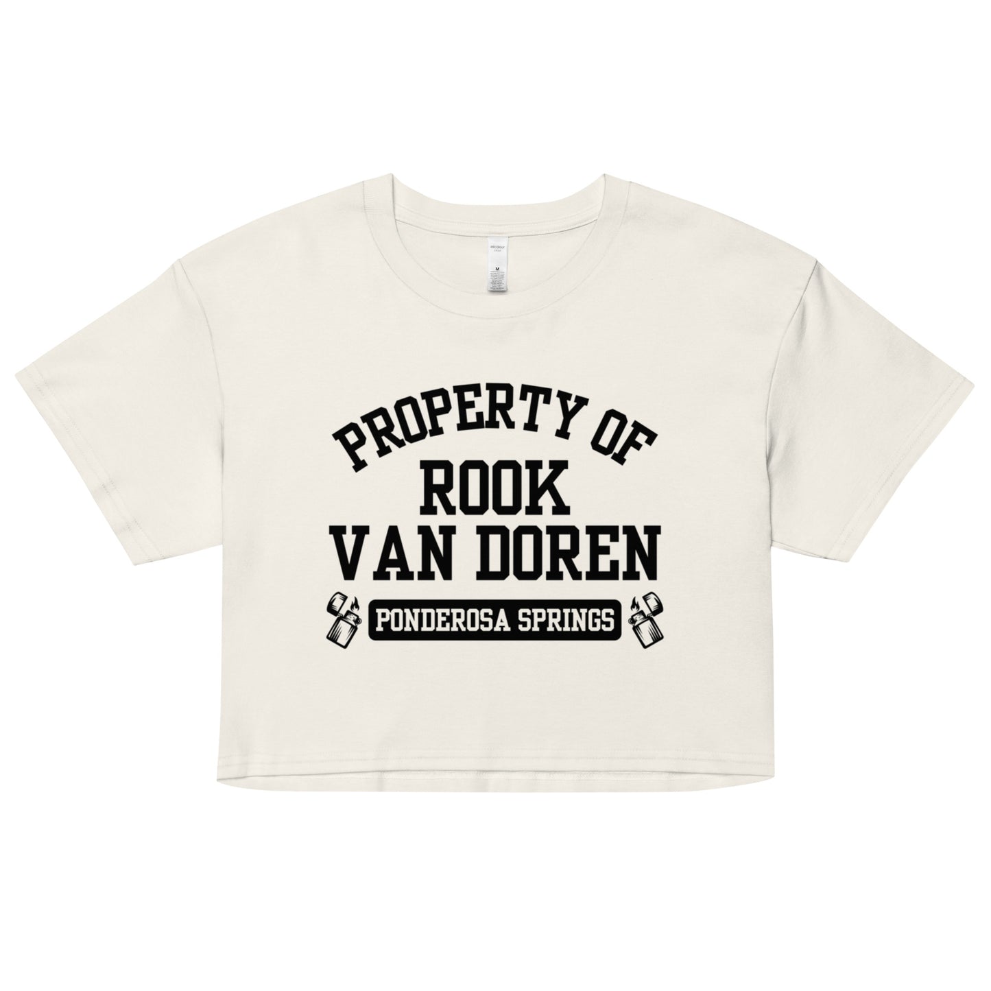 Property of Rook Van Doren Crop Top - Monty Jay