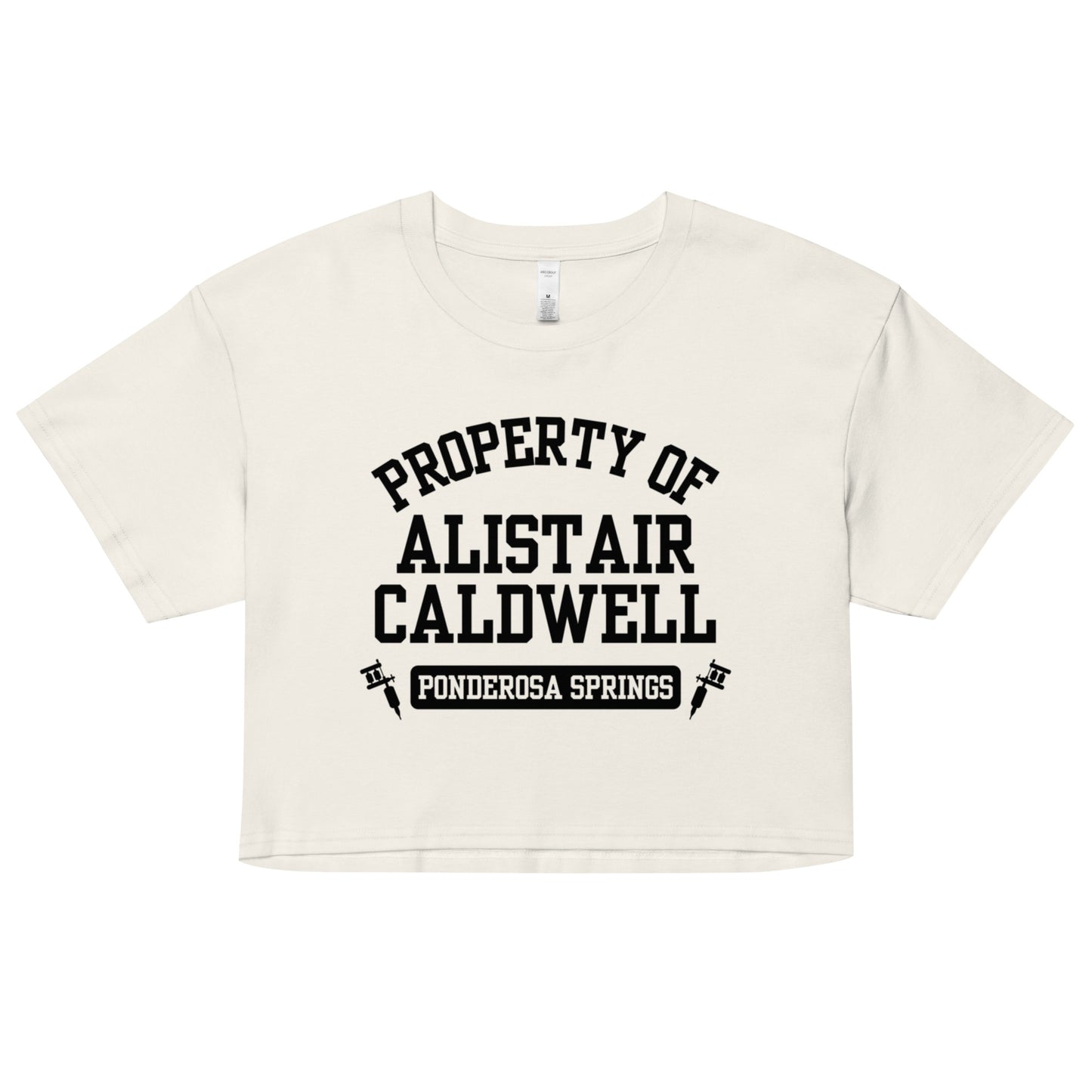 Property of Alistair Caldwell Crop Top - Monty Jay