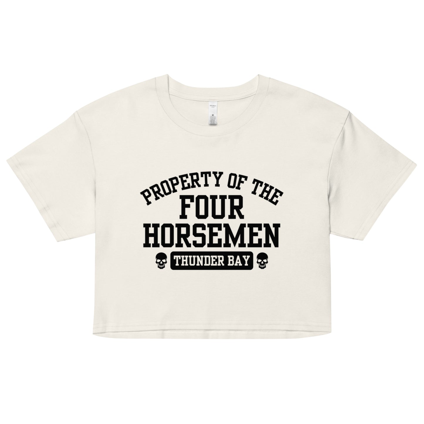 Property of the Four Horsemen Crop Top