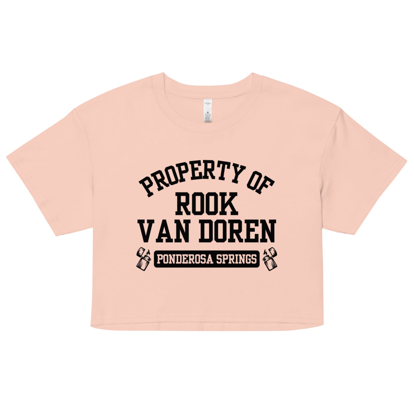 Property of Rook Van Doren Crop Top - Monty Jay