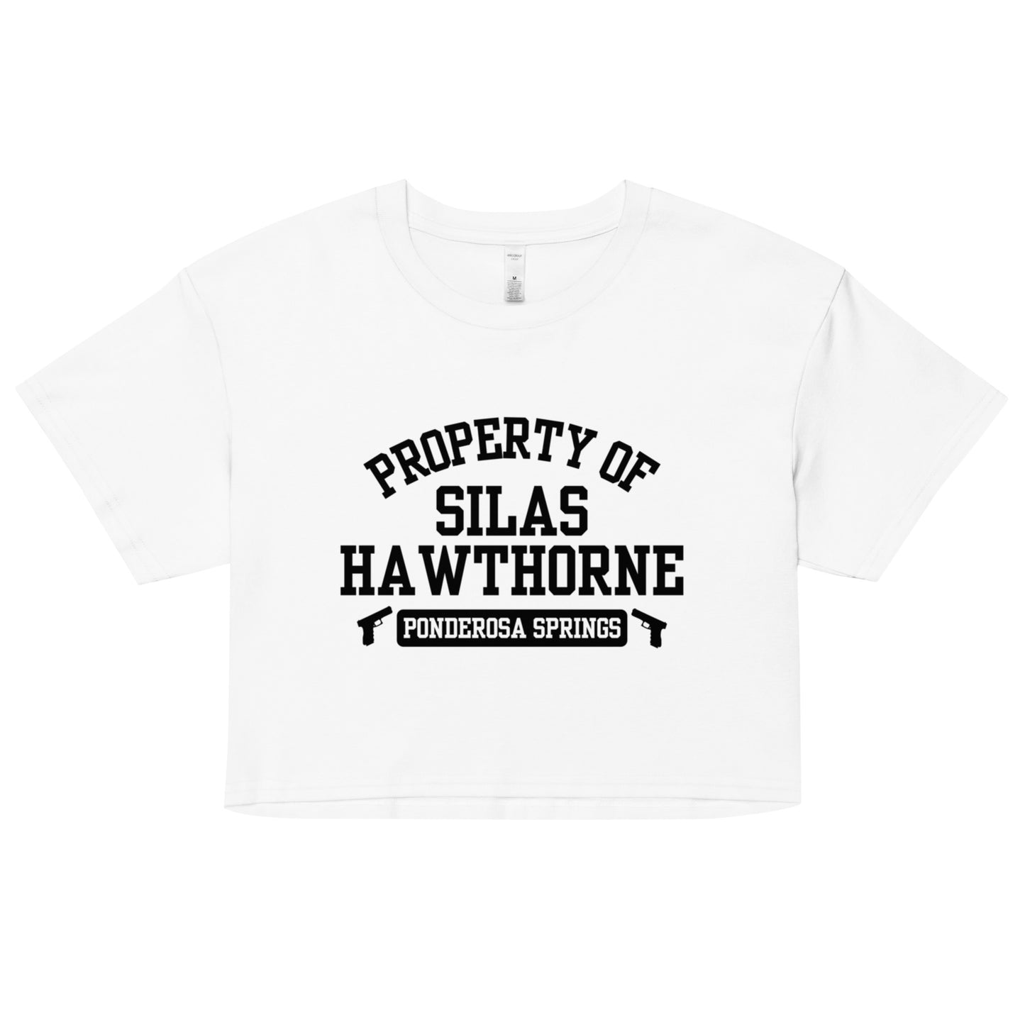 Property of Silas Hawthorne Crop Top - Monty Jay